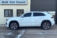 2025 VW Atlas Cross with professional window tint in North Bay